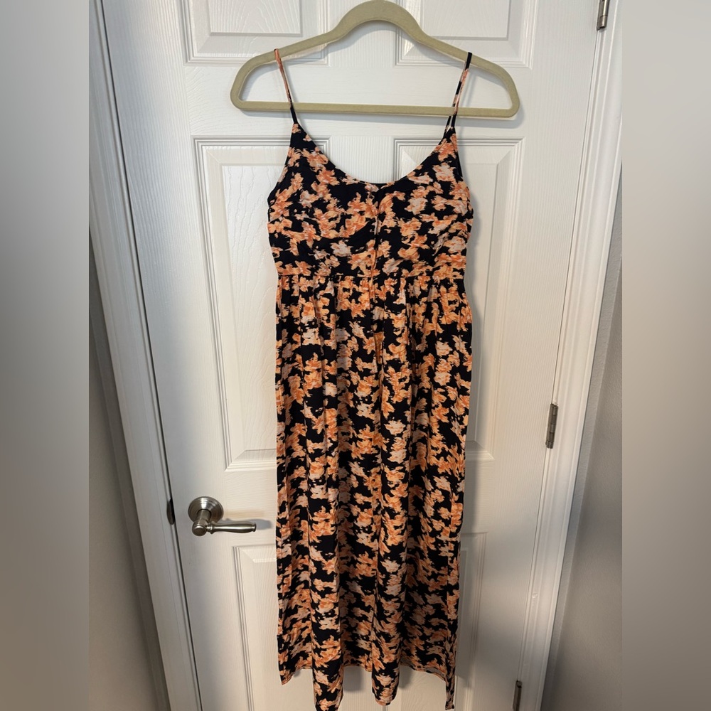 Melrose and Market Strap Maxi Dress Navy